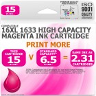 Compatible Epson 16XL T1633 Magenta High Capacity Ink Cartridge