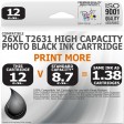 Compatible Epson 26XL T2631 Photo Black High Capacity Ink Cartridge