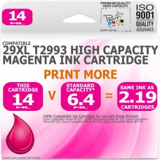 Compatible Epson (Latest Version) 29XL T2993 Magenta High Capacity Ink