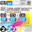 Compatible Epson (Latest Version 3) 8 Pack 29XL T2996 High Capacity Inks