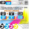 Compatible Epson 8 Pack T0556 High Capacity Ink Cartridges