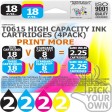 Compatible Epson 8 Pack T0615 High Capacity Ink Cartridges