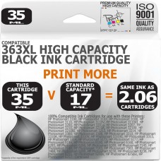 Compatible HP 363XL Black - High Capacity Ink Cartridge