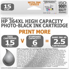Compatible HP 364XL Photo Black - High Capacity Ink Cartridge