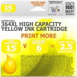 Compatible HP 364XL Yellow - High Capacity Ink Cartridge