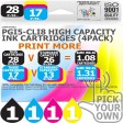 Compatible Canon 4 Pack PGi5-CLi8 High Capacity Ink Cartridges