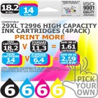 Compatible Epson (Latest Version) 24 Pack 29XL T2996 High Capacity Inks