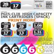 Compatible Canon 30 Pack PGi5-CLi8 High Capacity Ink Cartridges