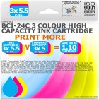 Compatible Canon BCi-24C 3 Colour High Capacity Ink Cartridge
