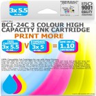 Compatible Canon BCi-24C 3 Colour High Capacity Ink Cartridge