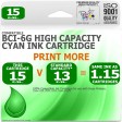 Compatible Canon BCi-6G Green High Capacity Ink Cartridge
