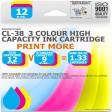 Remanufactured Canon CL-38C 3 Colour High Capacity Ink Cartridge