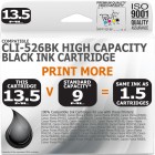 Compatible Canon CLi-526BK Photo Black High Capacity Ink Cartridge
