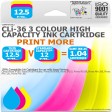 Compatible Canon CLi-36C 3 Colour High Capacity Ink Cartridge