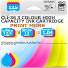 Compatible Canon CLi-36C 3 Colour High Capacity Ink Cartridge