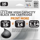 Compatible Brother LC123BK Black High Capacity Ink Cartridge