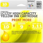 Compatible Brother LC123Y Yellow High Capacity Ink Cartridge
