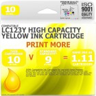 Compatible Brother LC123Y Yellow High Capacity Ink Cartridge