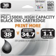 Compatible Canon PGi-1500XLBK Black High Capacity Ink Cartridge