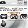 Compatible Canon PGi-2500XLBK Black High Capacity Ink Cartridge