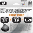 Compatible Canon PGi-525PGBK Black High Capacity Ink Cartridge
