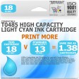 Compatible Epson T0485 Light Cyan High Capacity Ink Cartridge