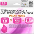 Compatible Epson T0486 Light Magenta High Capacity Ink Cartridge