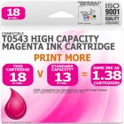 Compatible Epson T0543 Magenta High Capacity Ink Cartridge
