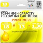 Compatible Epson T0544 Yellow High Capacity Ink Cartridge