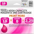 Compatible Epson T0553 Magenta High Capacity Ink Cartridge