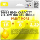 Compatible Epson T0614 Yellow High Capacity Ink Cartridge