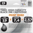 Compatible Epson T0801 Black High Capacity Ink Cartridge