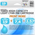 Compatible Epson T0805 Light Cyan High Capacity Ink Cartridge