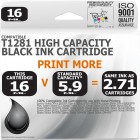 Compatible Epson T1281 Black High Capacity Ink Cartridge